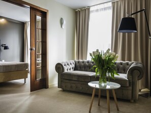 1 dormitori, roba de llit d'alta qualitat i minibar 