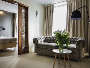 1 dormitori, roba de llit d'alta qualitat i minibar