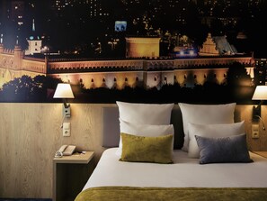 1 dormitori, roba de llit d'alta qualitat i minibar 