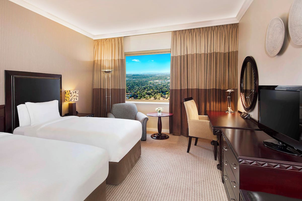 Quarto executivo | 1 quarto, roupas de cama antialérgicas, frigobar, cofres nos quartos