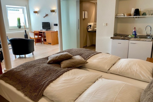 Family Apartment | 1 bedroom, hypo-allergenic bedding, individually decorated