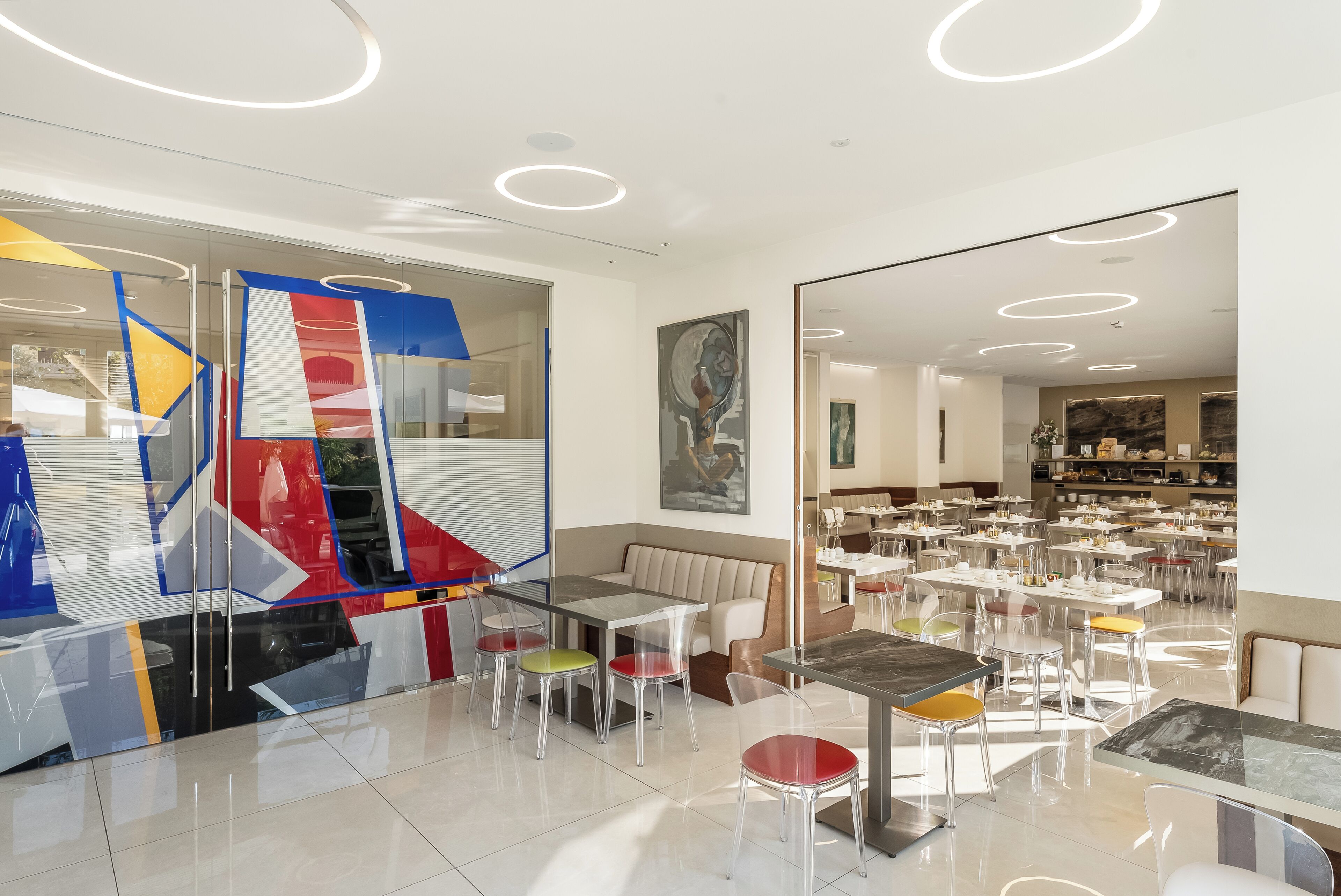 Colazione a buffet, servita tutte le mattine (20 EUR a persona) 