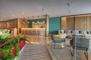 Sitzecke in der Lobby
