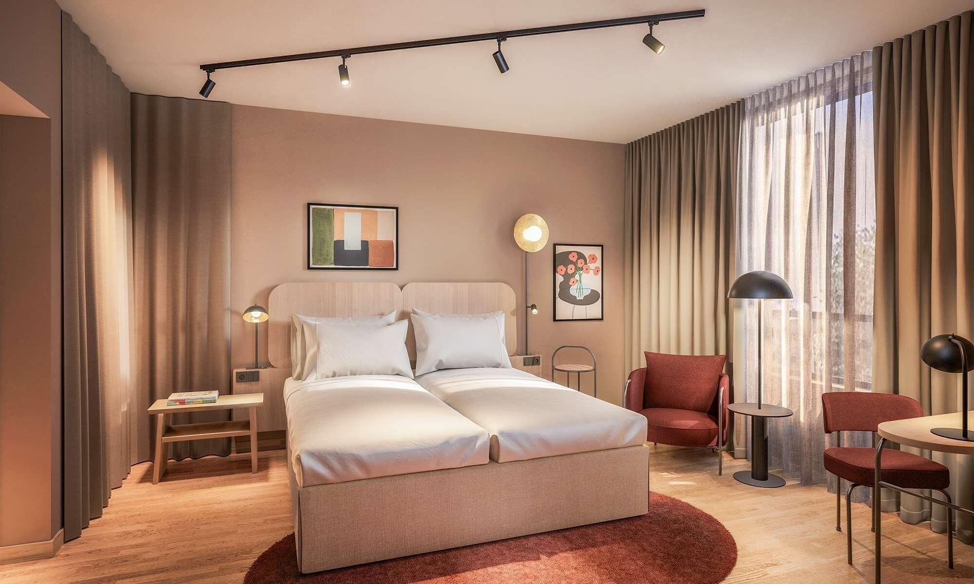 In-room safe, desk, blackout curtains, iron/ironing board