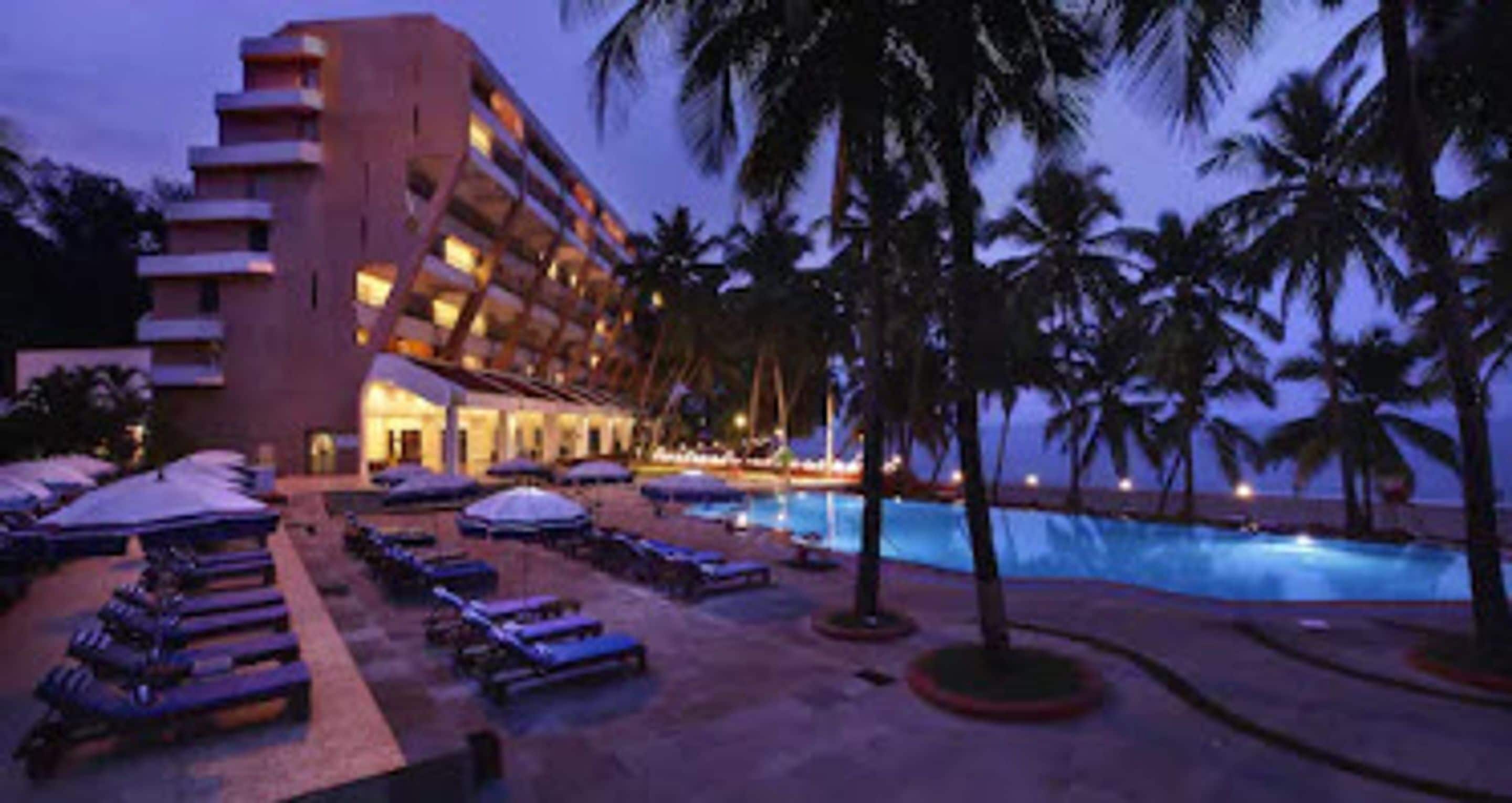 Front of property – evening/night