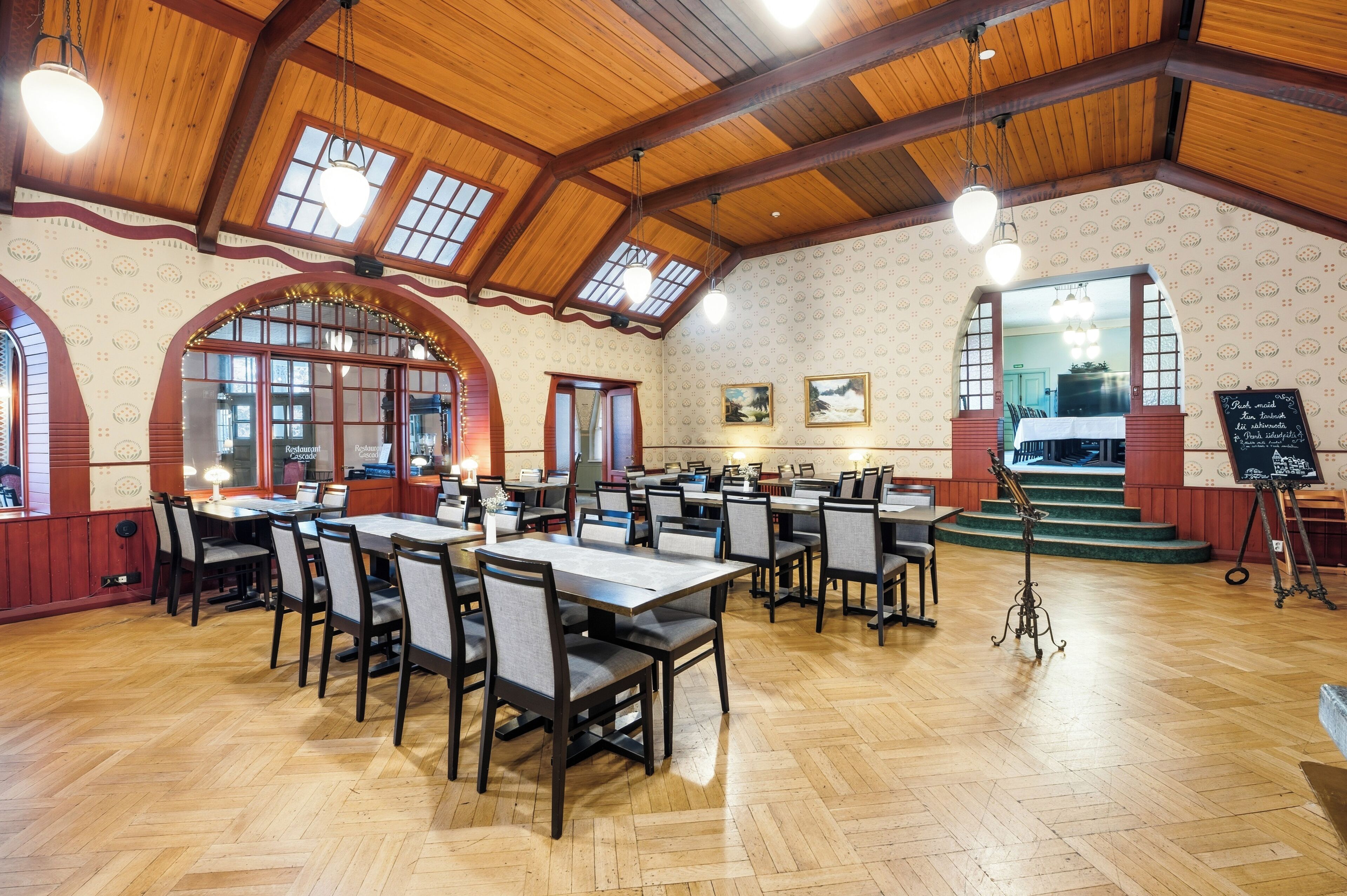 Frokost serveres