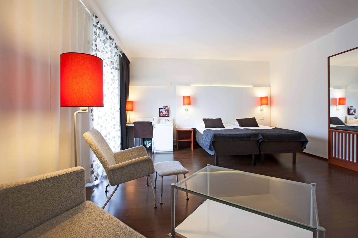 superior room (family | plus) | minibar, in-room safe, desk, blackout curtains