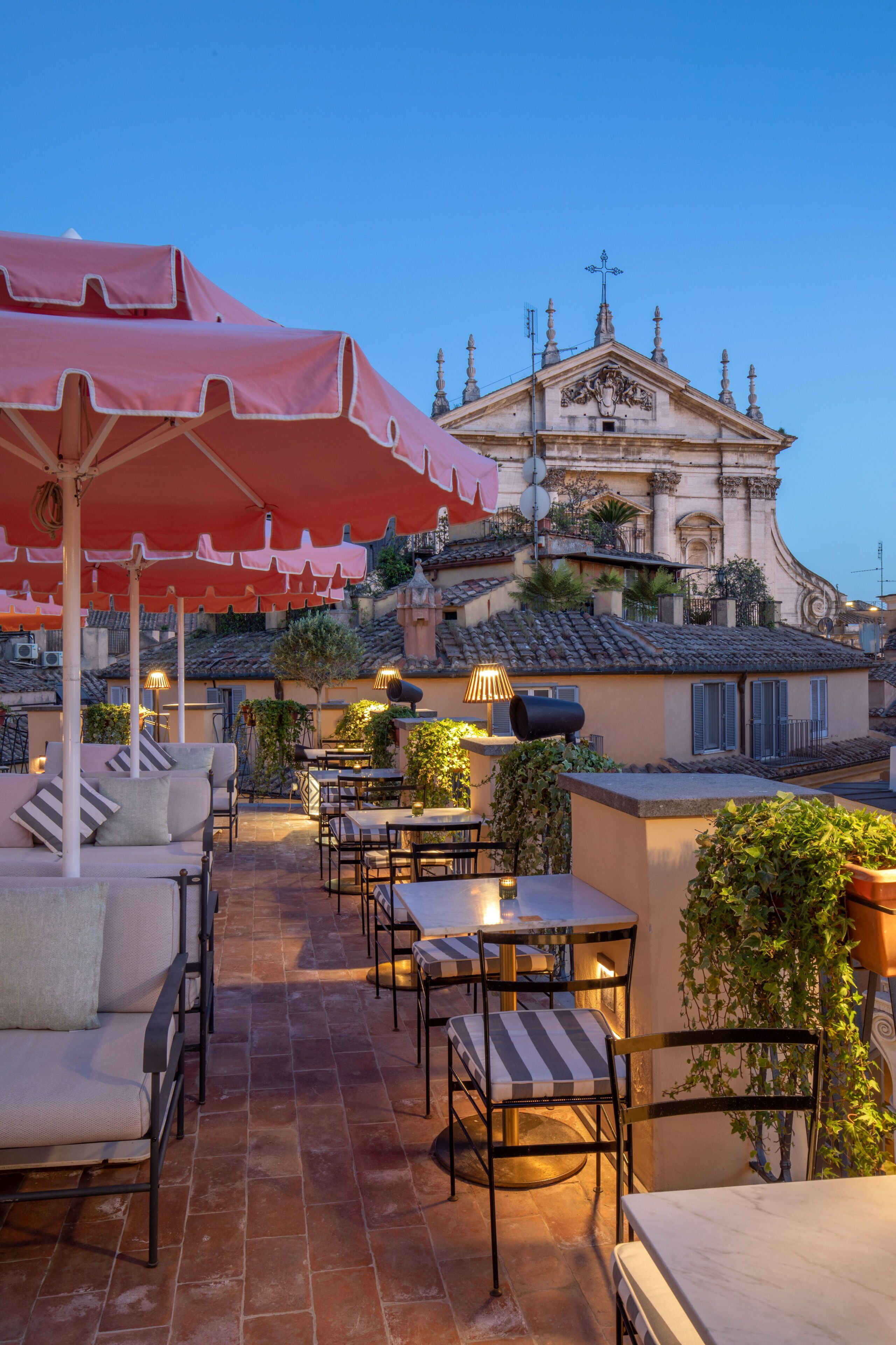 Terrasse sur le toit
