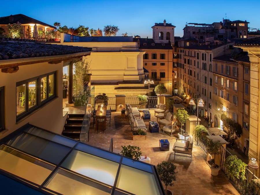 Rooftop terrace