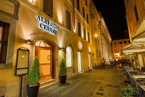 Façade de l’hébergement