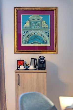 Chambre triple familiale | Café et/ou machine à café