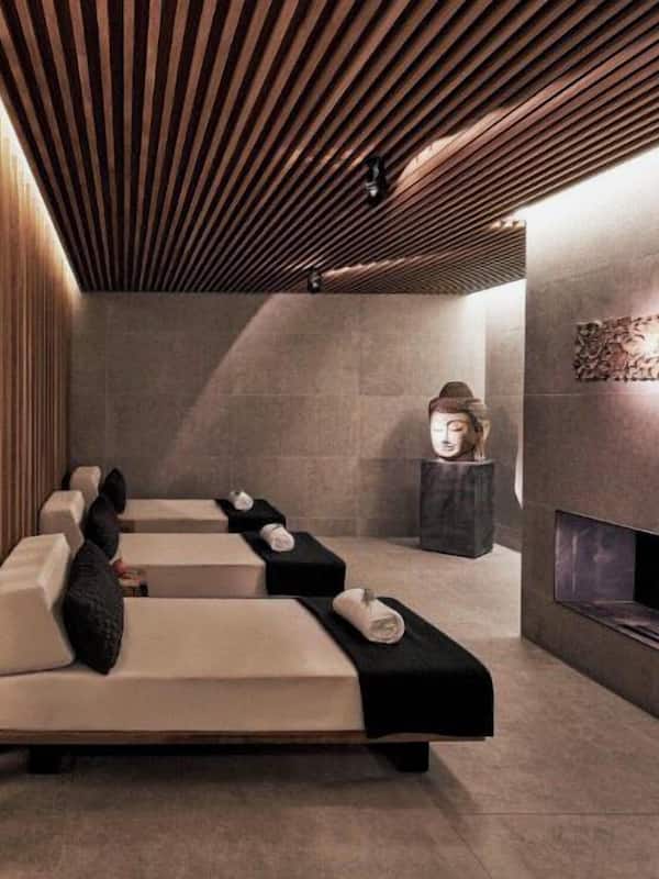 Salas de tratamientos para parejas, baño turco/hammam