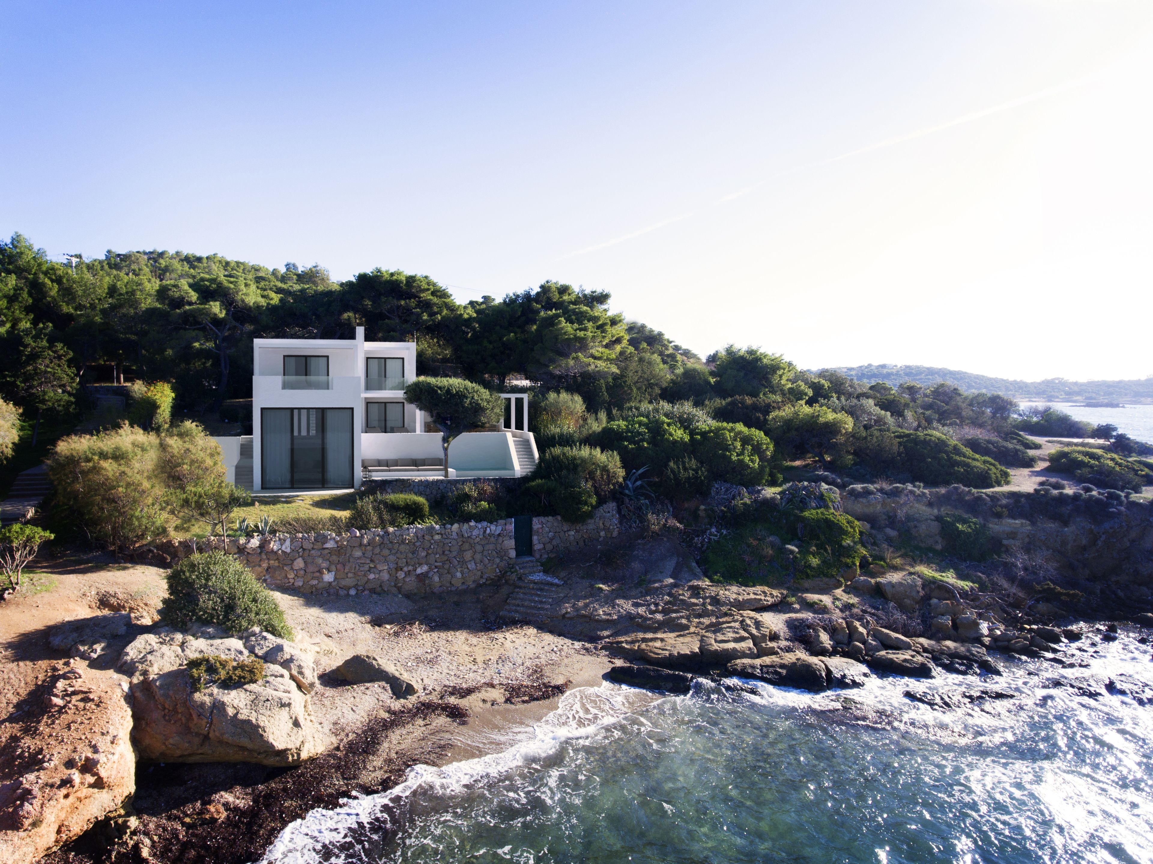 the margi villa, sea view | 2 bedrooms, minibar, in-room safe, laptop workspace