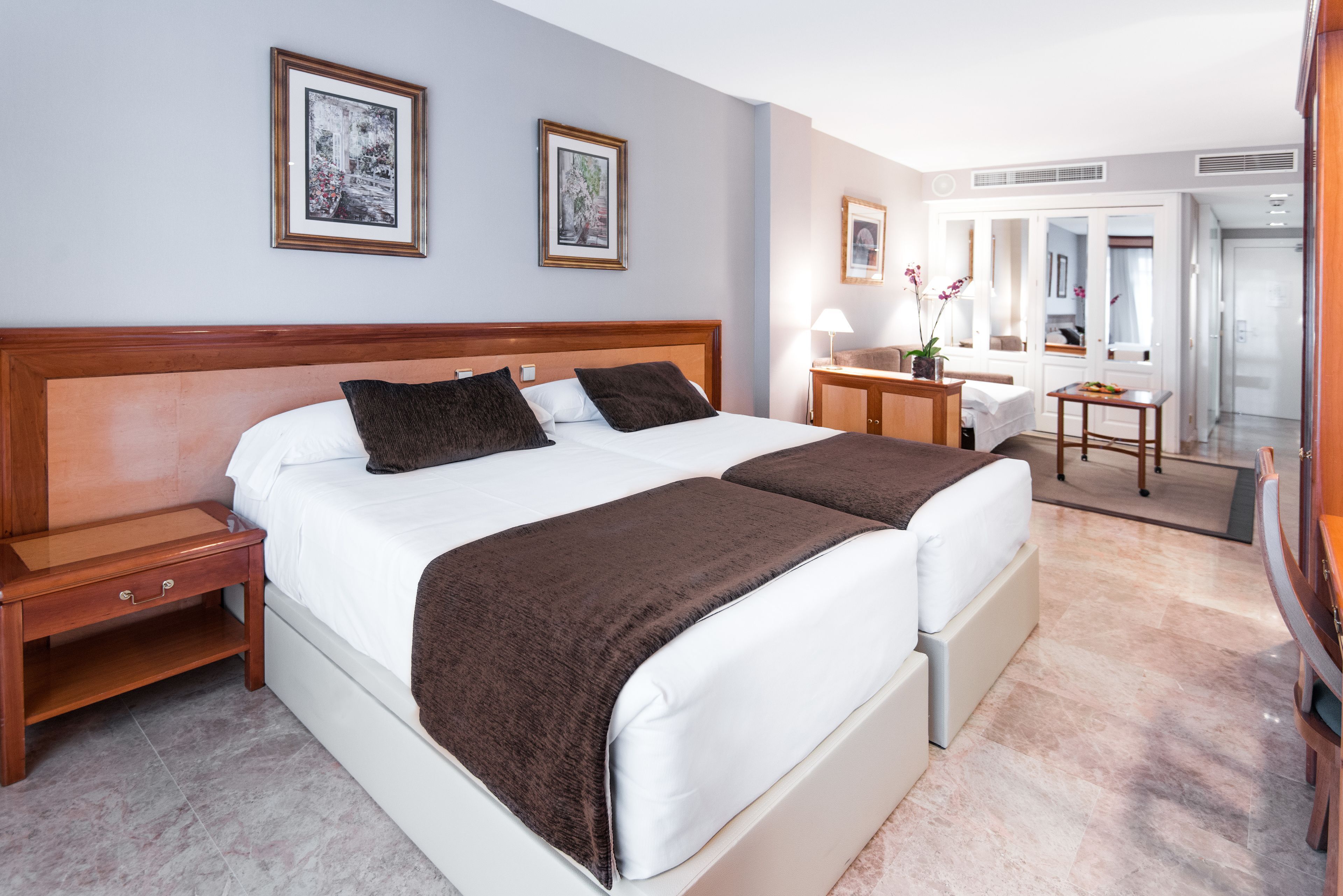 Minibar (inkludert), safe på rommet, skrivebord og lydisolert