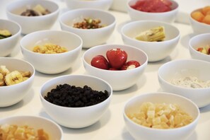 Daily buffet breakfast (EUR 25 per person)