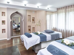 Behandlungsräume für Paare, Sauna, Dampfbad, Körperbehandlungen