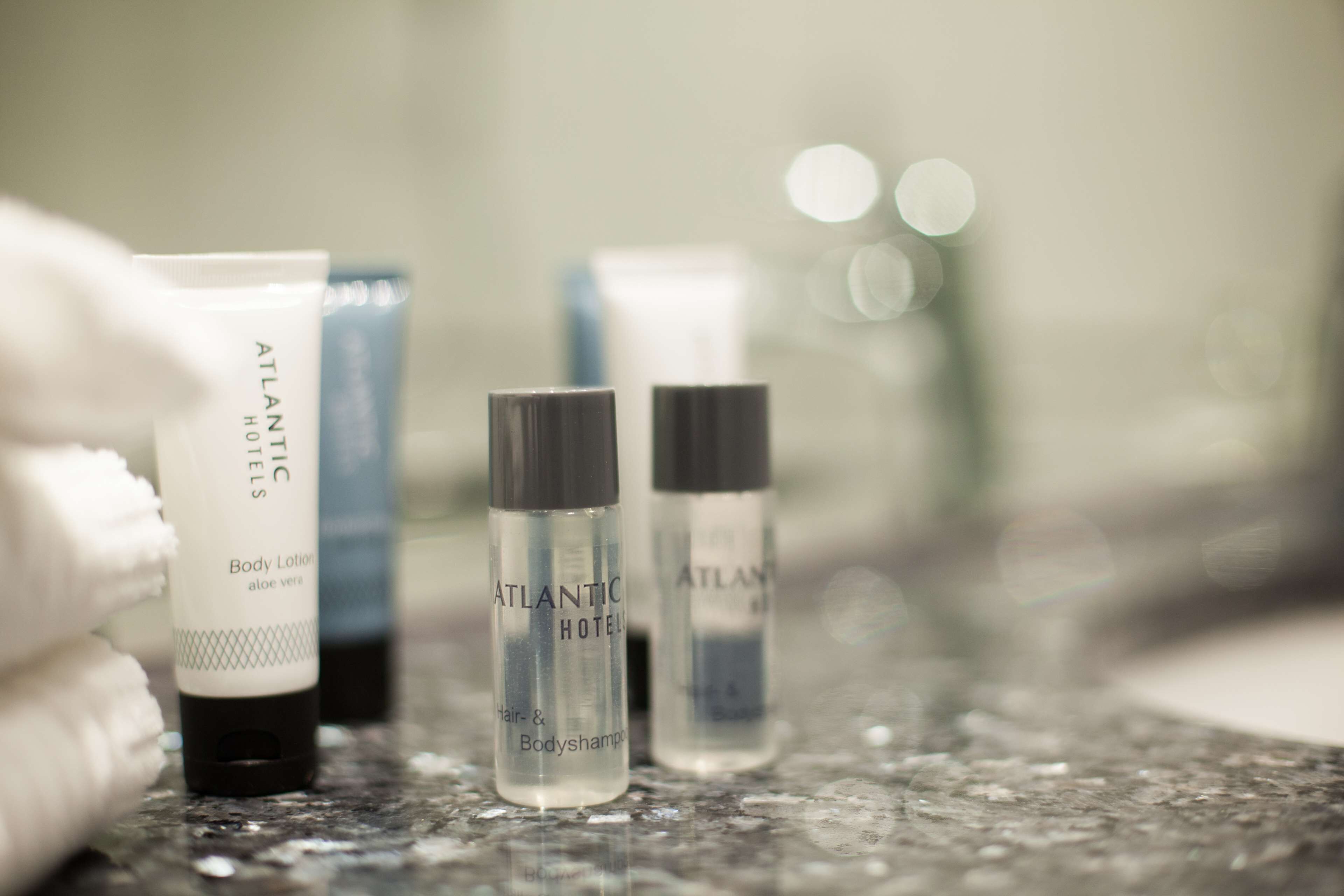 suite | bathroom | hair dryer, towels