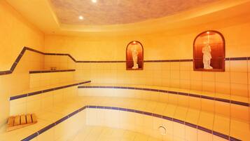 Behandlungsräume für Paare, Sauna, Dampfbad, Körperbehandlungen
