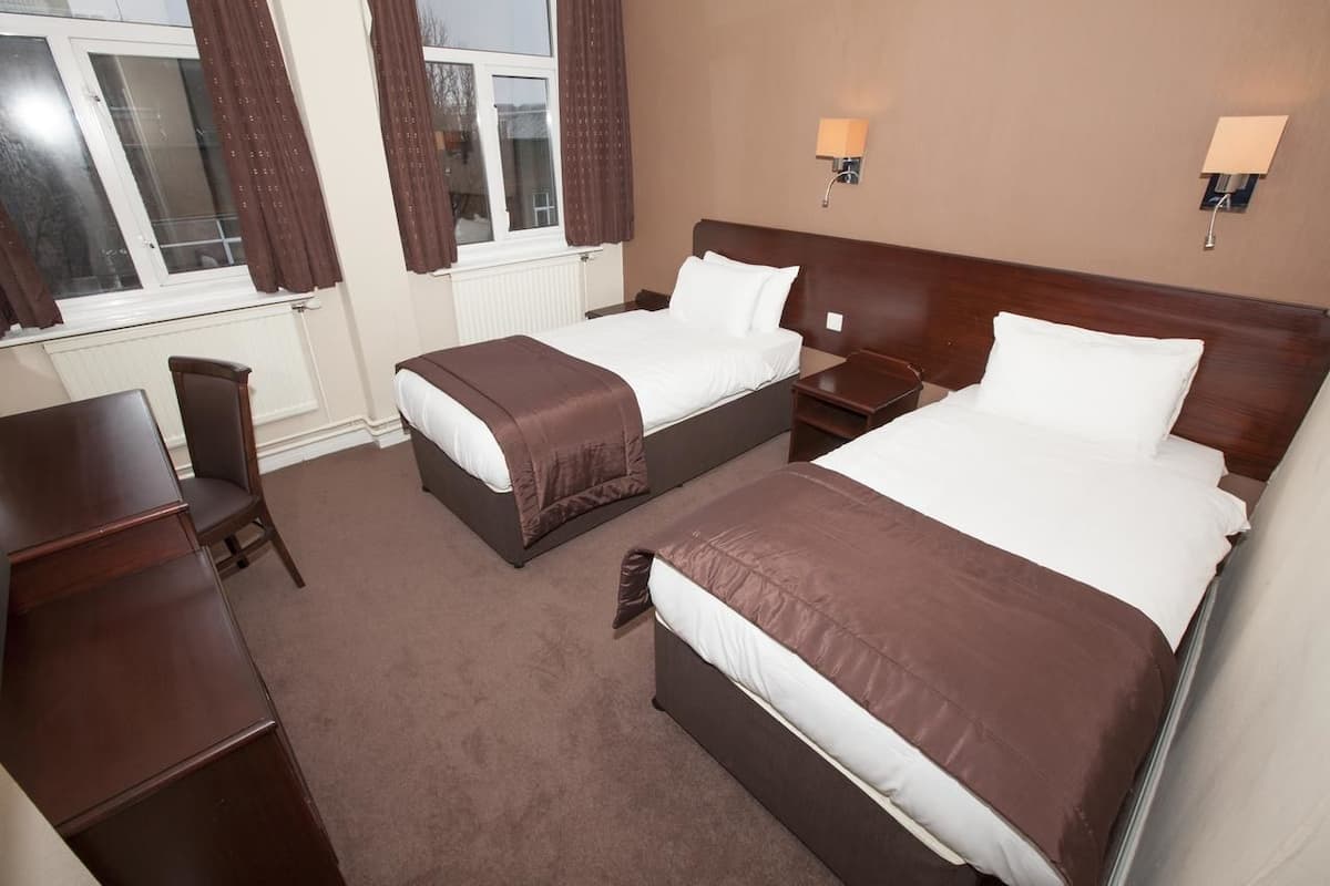 Twin Room | Desk, soundproofing, free cribs/infant beds, free WiFi