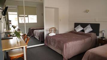 Standard Room (Budget Twin) | 1 bedroom, desk, iron/ironing board, rollaway beds