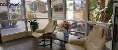 Lobby sitting area