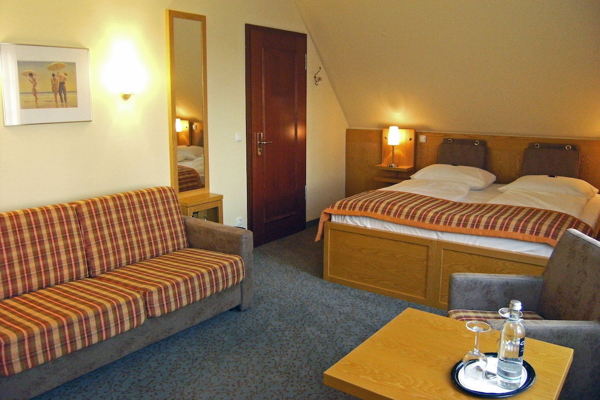 Deluxe Double Room | Hypo-allergenic bedding, minibar, in-room safe, desk