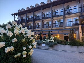 Front of property – evening/night