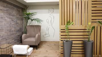 Lobby sitting area