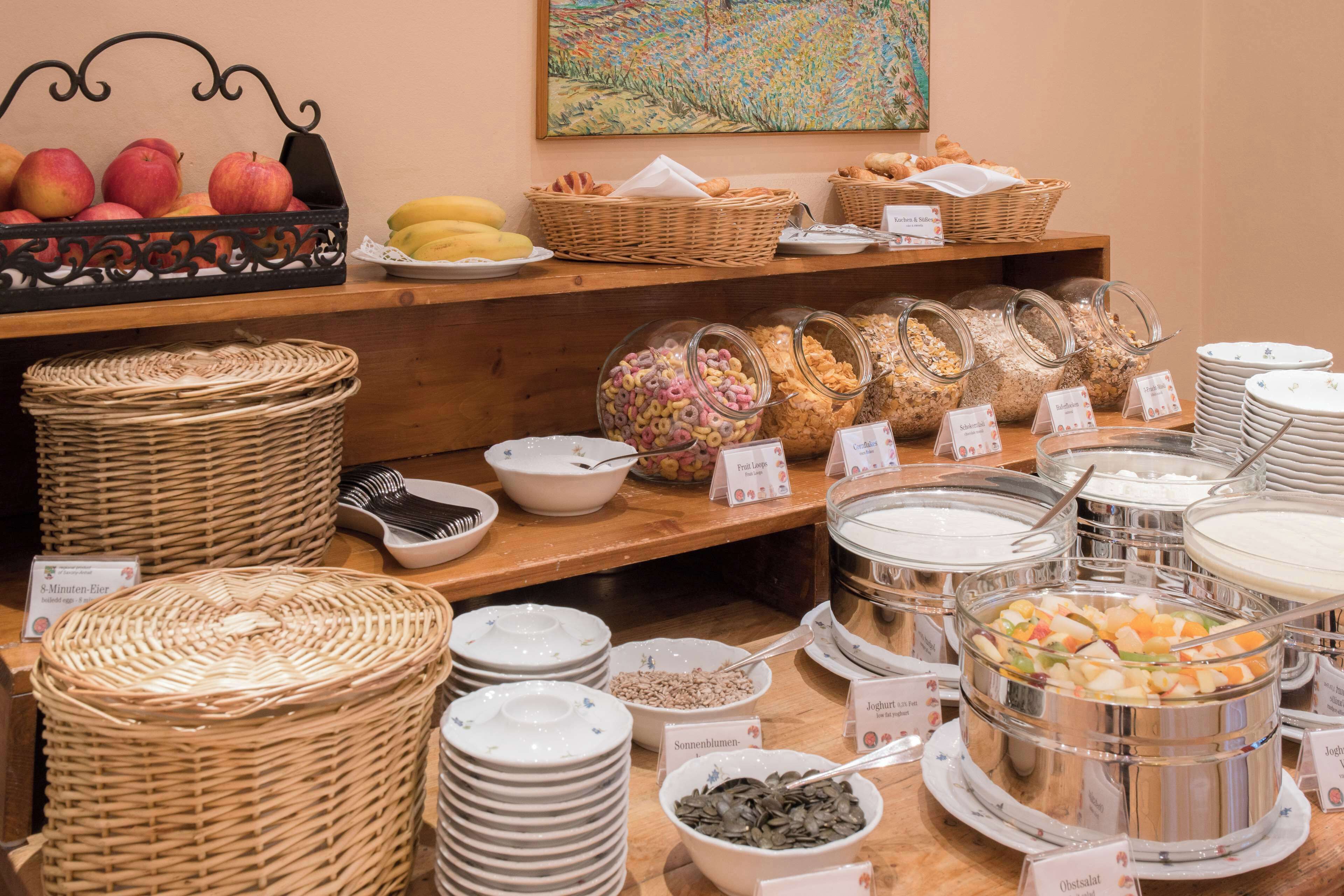daily buffet breakfast (eur 12 per person)