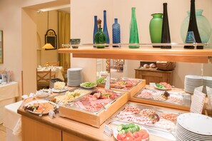 朝食スペース