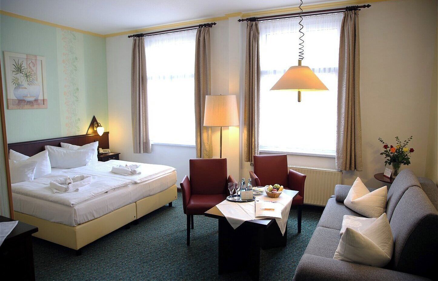 Roupas de cama premium, camas com colchões pillow-top