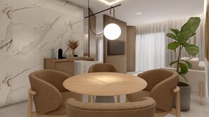 Suite Luxo Vista Mar | Minibar, Zimmersafe, Schreibtisch, schallisolierte Zimmer
