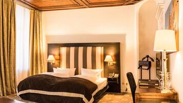 Minibar, coffres-forts dans les chambres, décoration personnalisée