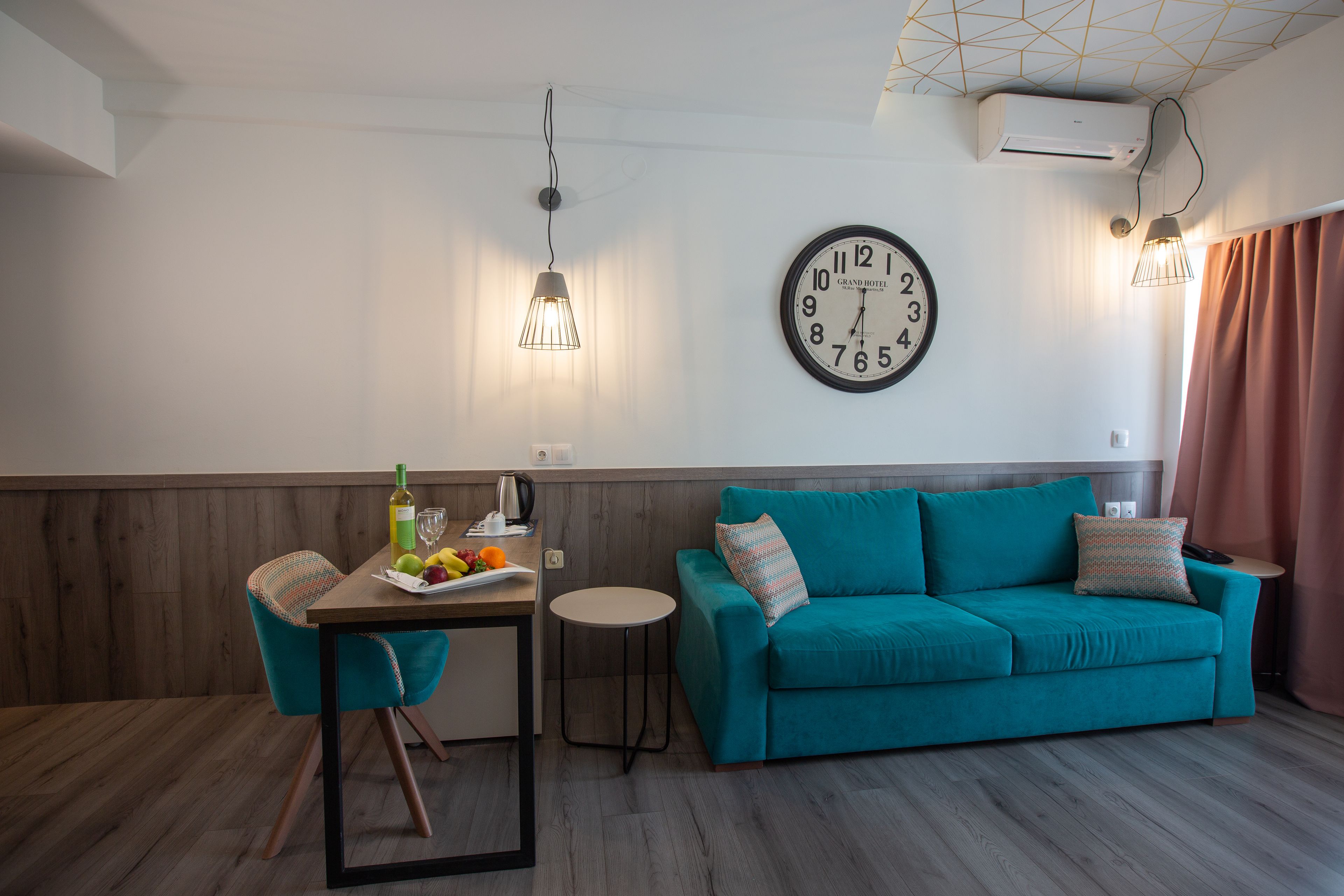 Premium Suite, 1 Bedroom | Desk, soundproofing, iron/ironing board, free WiFi