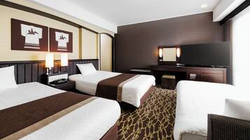 In-room safe, iron/ironing board (on request), WiFi (free), bed sheets