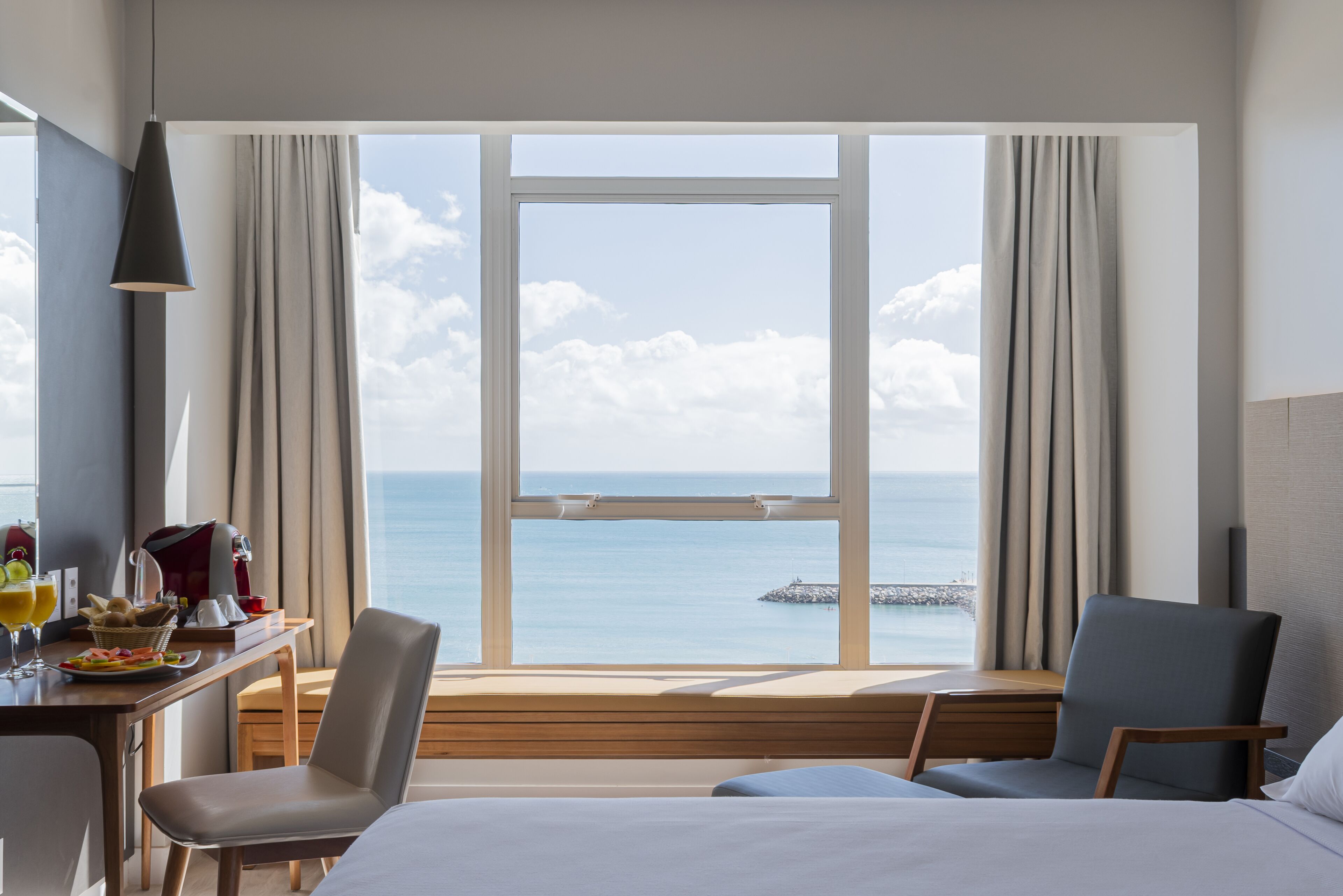 deluxe casal frente mar | 1 bedroom, premium bedding, minibar, in-room safe