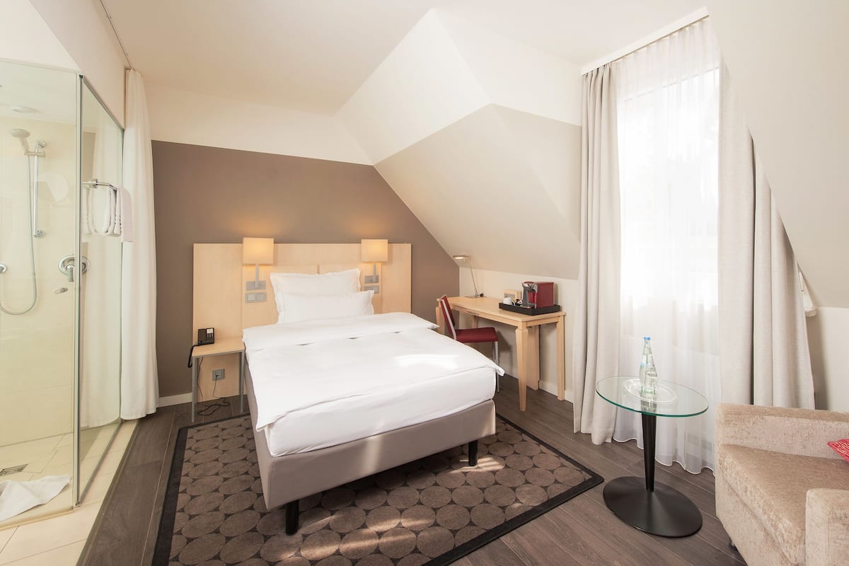 1 chambre, literie hypoallergénique
