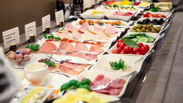 Morgunverðarhlaðborð