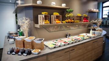 Desayuno estilo bufé