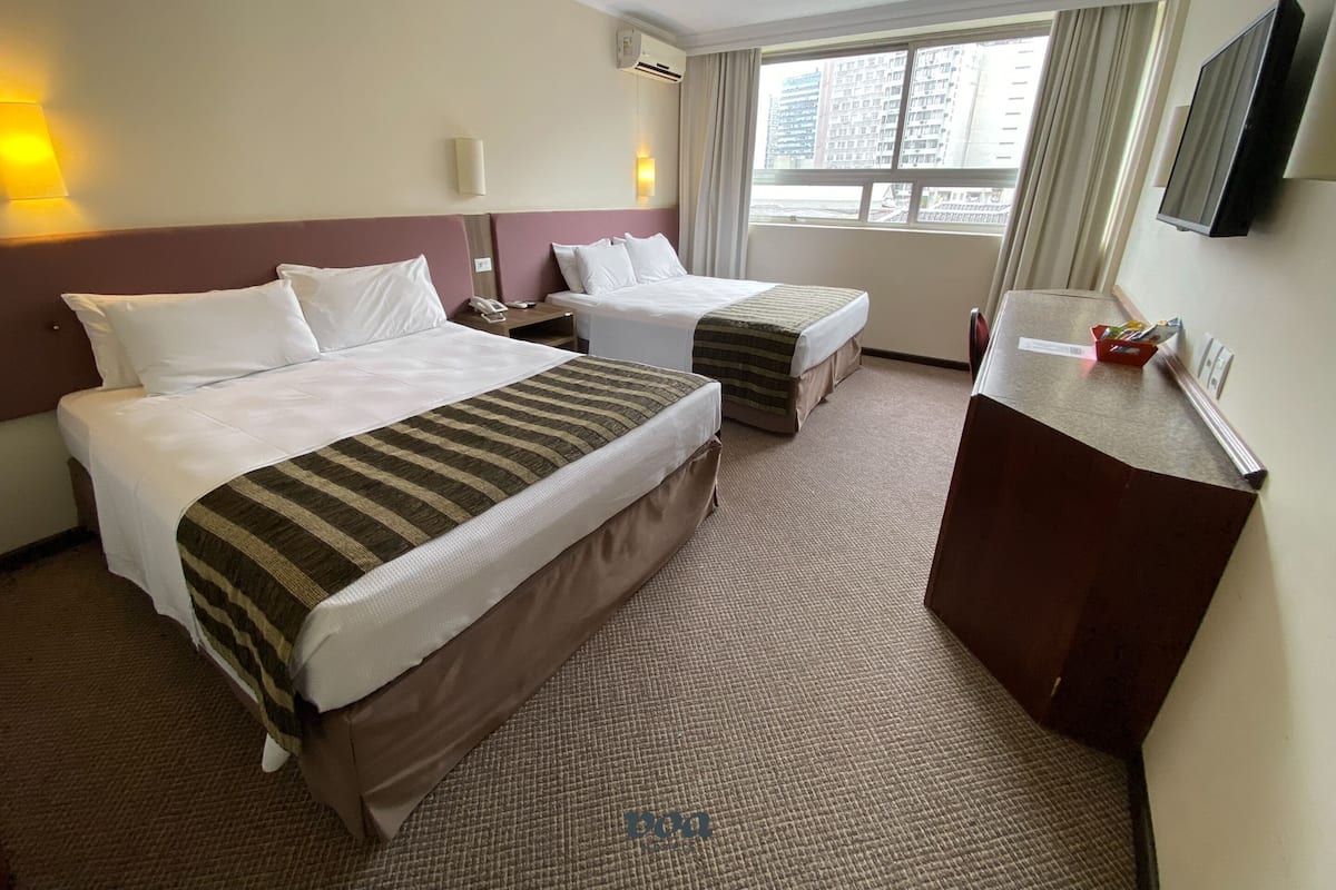 Minibar, in-room safe, desk, free WiFi