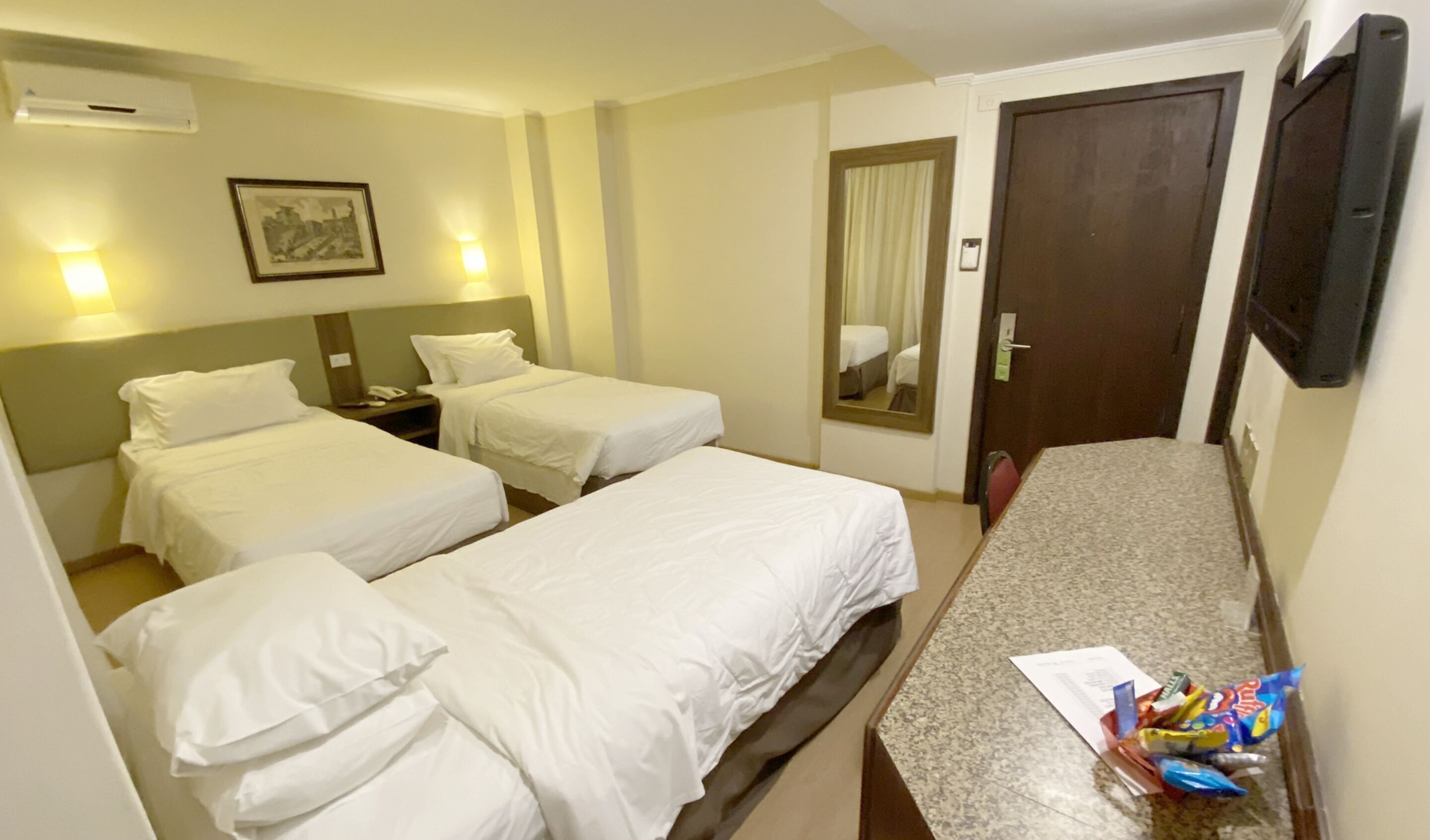 Minibar, in-room safe, desk, free WiFi