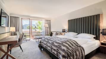 Habitación doble Confort | Ropa de cama de alta calidad, edredón y minibar