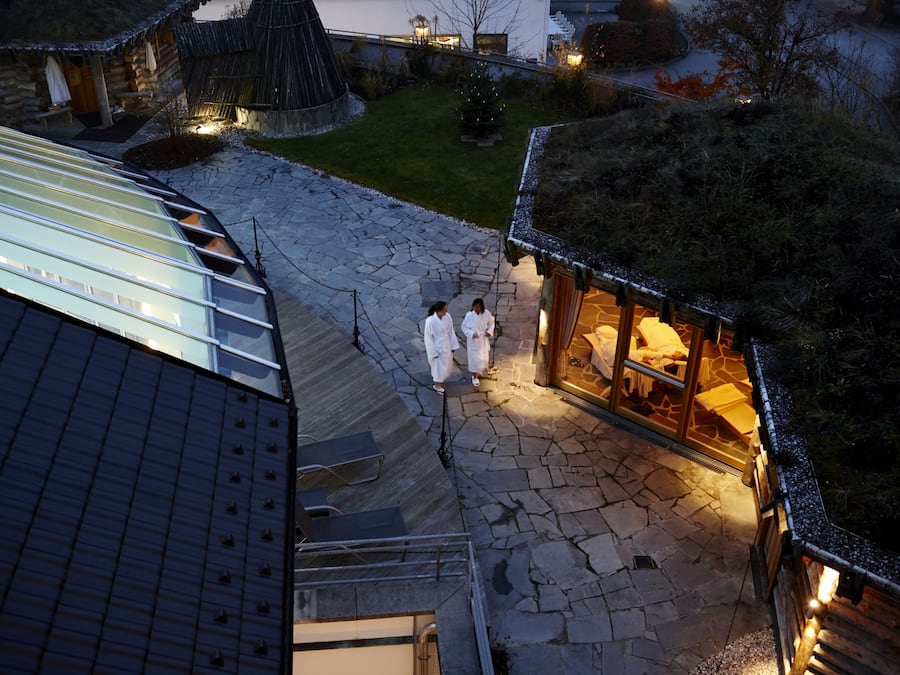 Behandlungsräume für Paare, Sauna, Whirlpool, Dampfbad