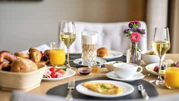 Tägliches inbegriffenes Frühstücksbuffet