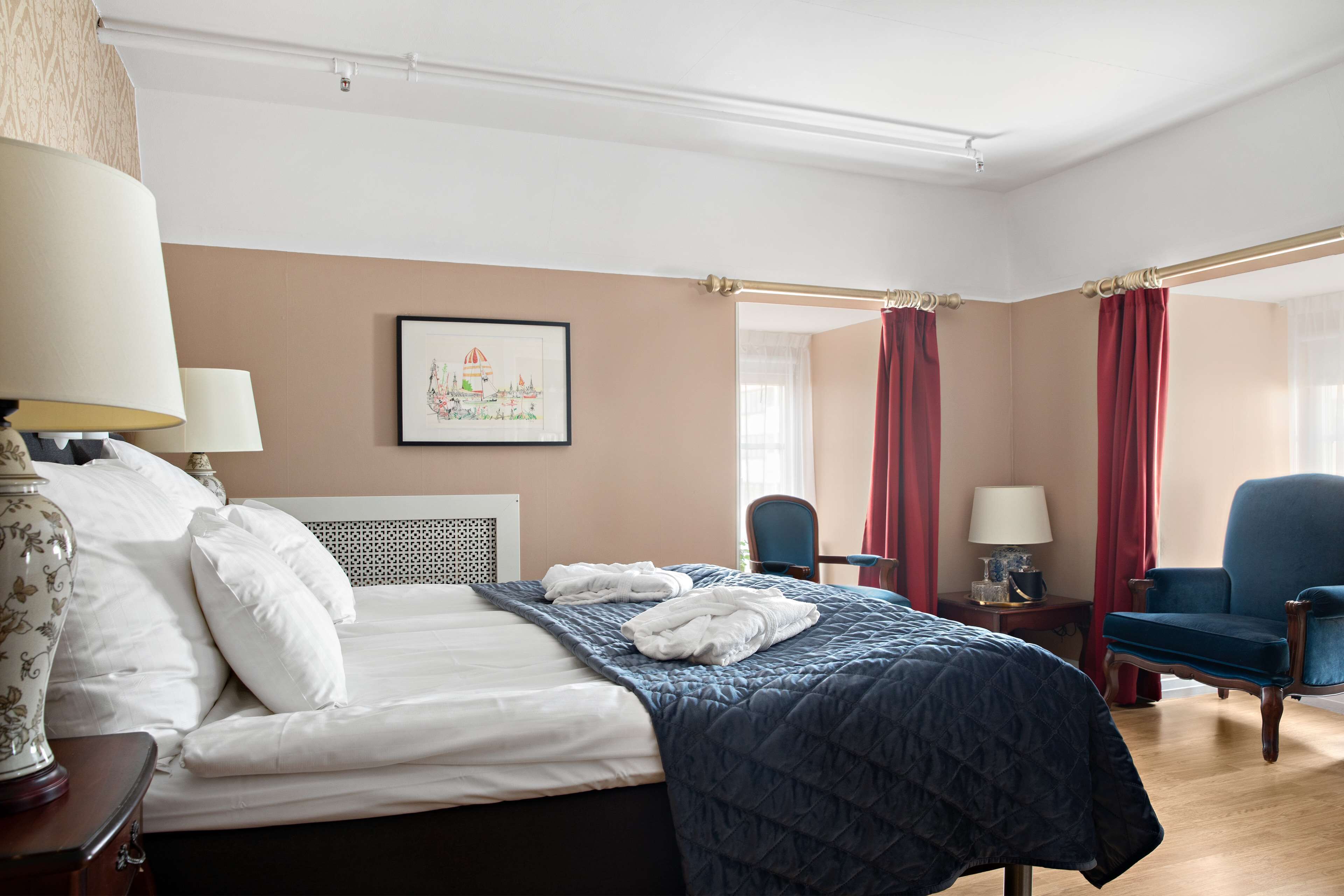 superior room, 2 single beds, non smoking | desk, blackout curtains, iron/ironing board, free cots/infant beds