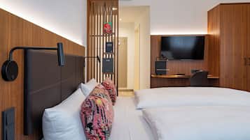 Superior-Zimmer | 1 Schlafzimmer, Allergikerbettwaren, Zimmersafe