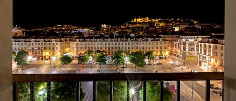 Camera con letto matrimoniale o 2 letti singoli (Rossio and Castle View) | Vista dalla camera