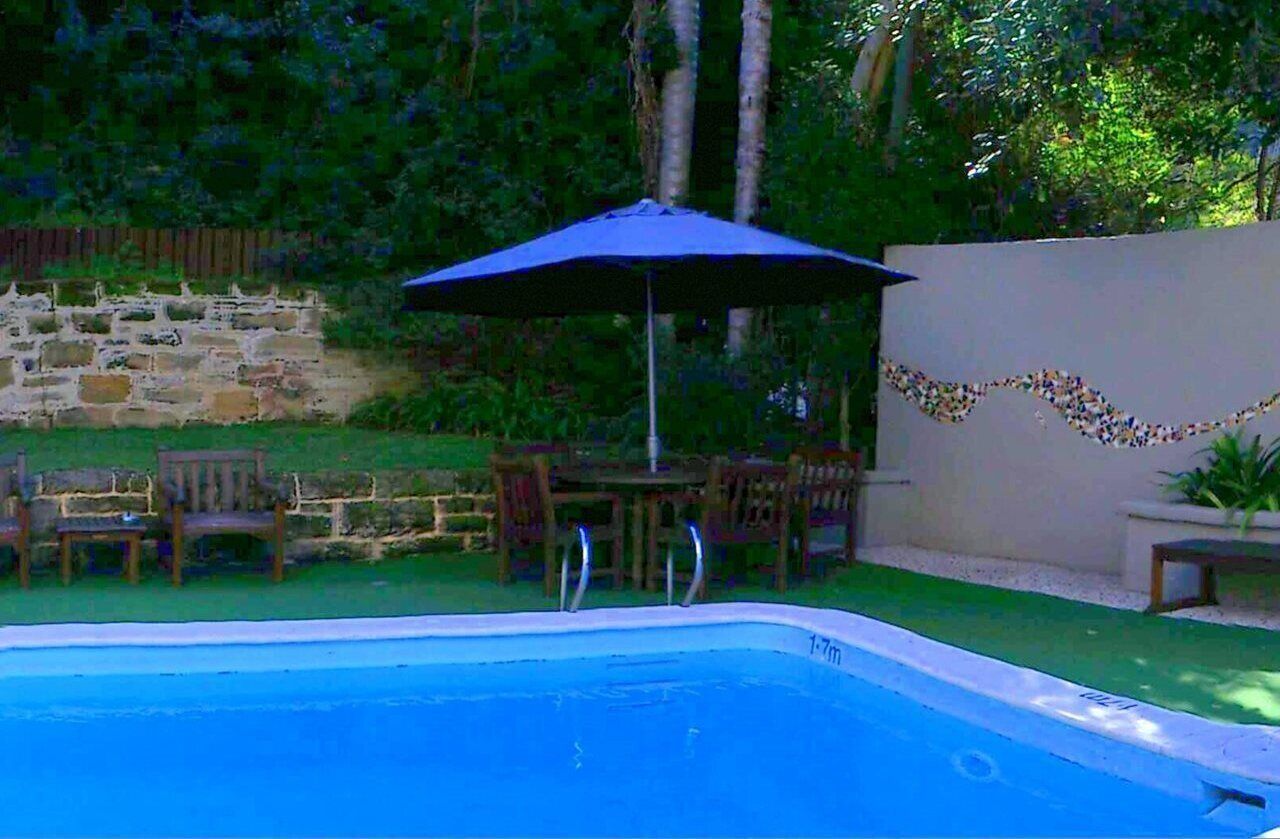 indoor pool, outdoor pool, open 7 am to 9 pm, pool umbrellas