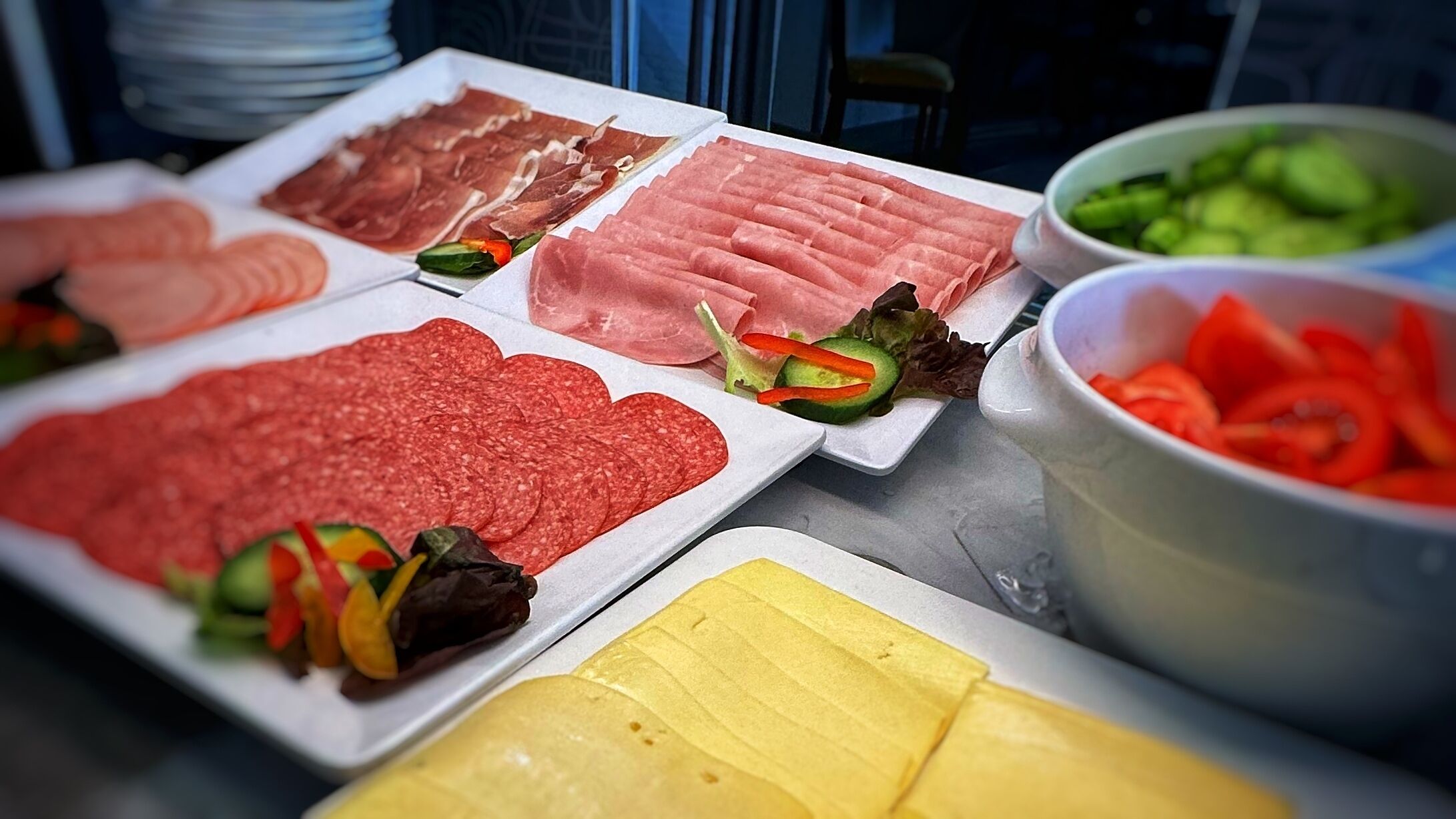 daily buffet breakfast (eur 16.50 per person)