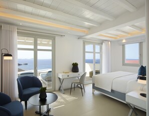 Executive Suite with Private Pool Panoramic Sea View-New Section | Premium bedding, in-room safe, individually decorated